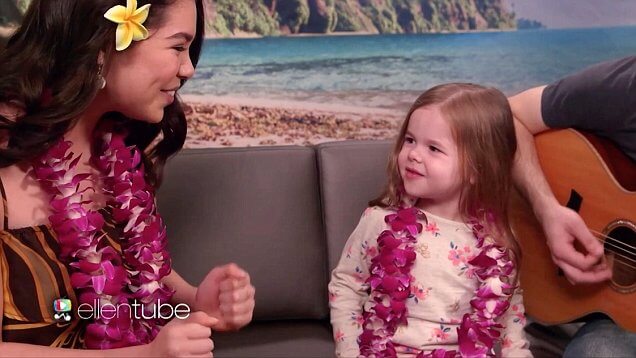 Adorable Claire Ryan Sings With Moana's Auli'i Cravalho