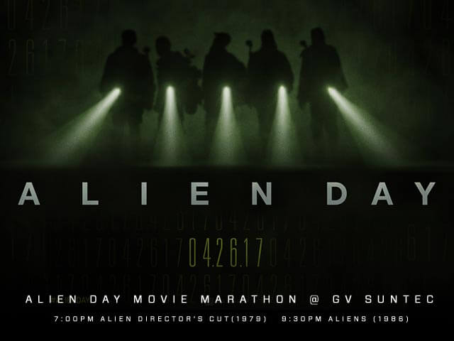 [CLOSED] Win Exclusive Tickets To The ALIEN DAY Movie Marathon