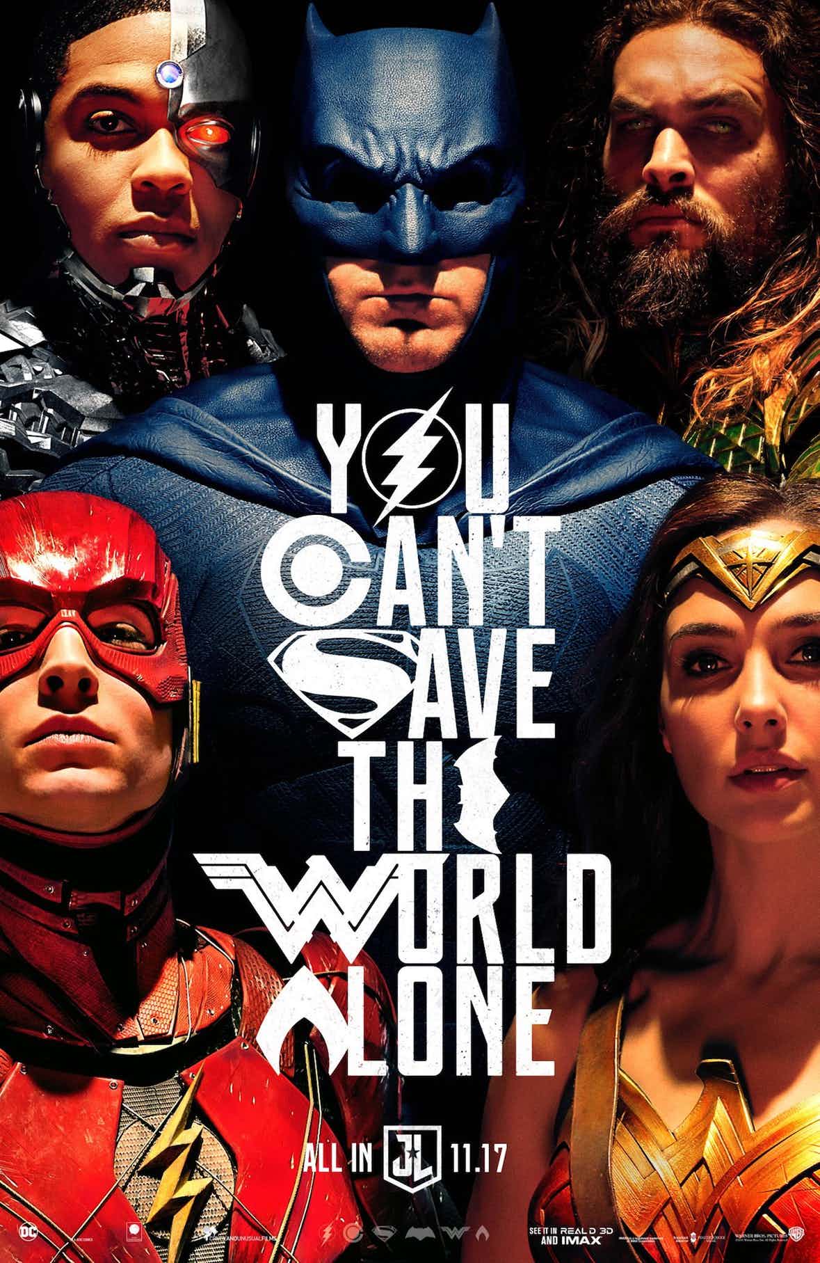 Justice League SDCC Poster 