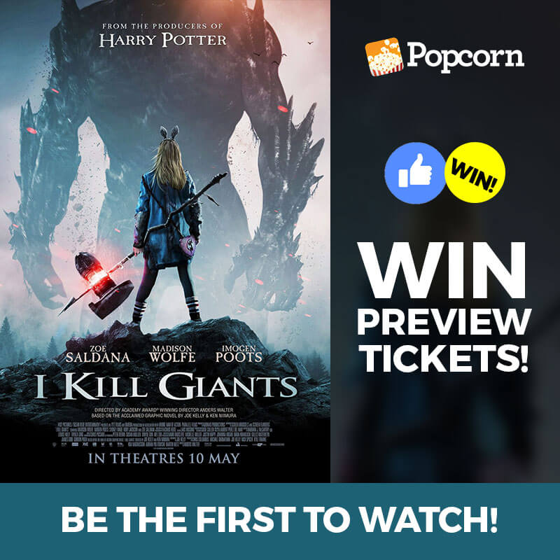 [CLOSED] Win A Pair Of Preview Tickets To Fantasy Thriller 'I Kill Giants'