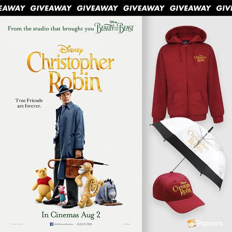 [CLOSED] Win Exclusive Disney's 'Christopher Robin' Limited Edition Movie Premiums