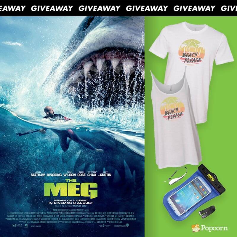 [CLOSED] Win Complimentary Passes And Limited Edition Premiums To Action Thriller 'The Meg'