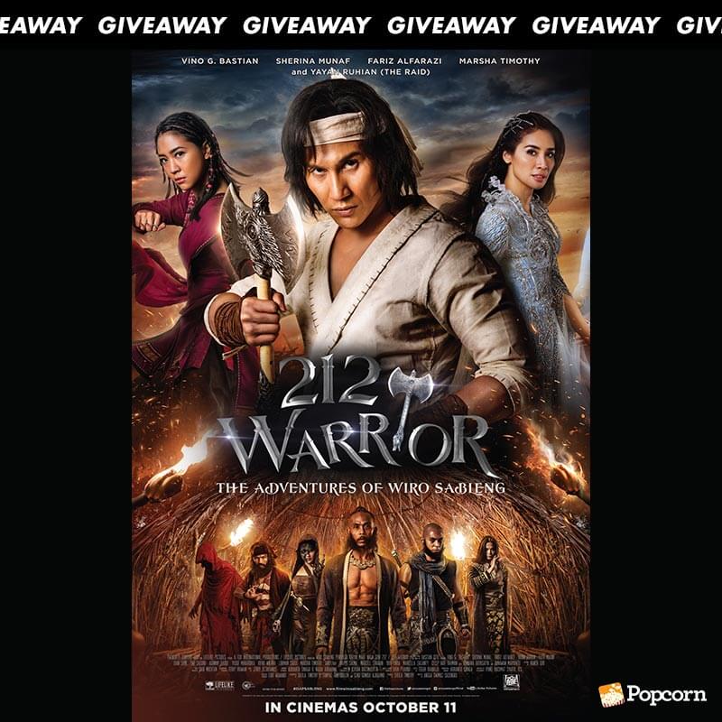 [CLOSED] Win Preview Tickets To '212 Warrior: The Adventures Of Wiro Sableng'