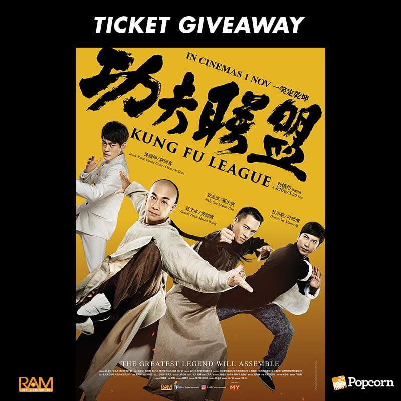 Win A Pair Of Premiere Tickets To Chinese Action Comedy 'Kung Fu League'