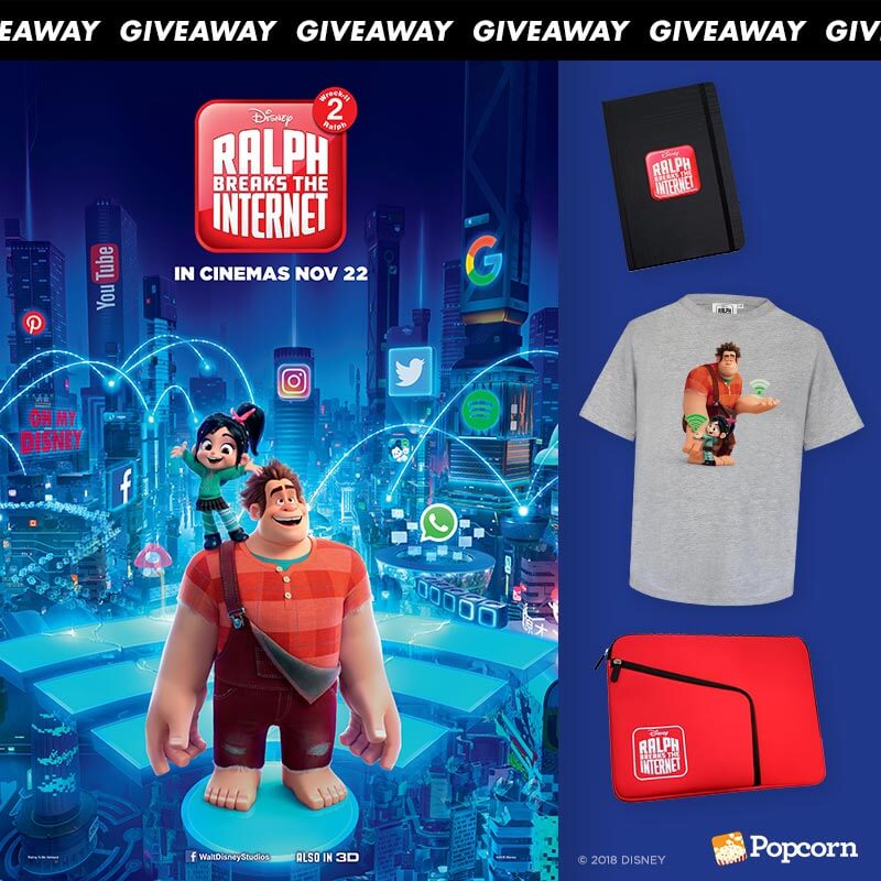 Win Disney's Ralph Breaks The Internet: Wreck-It Ralph 2 Limited Edition Movie Premiums
