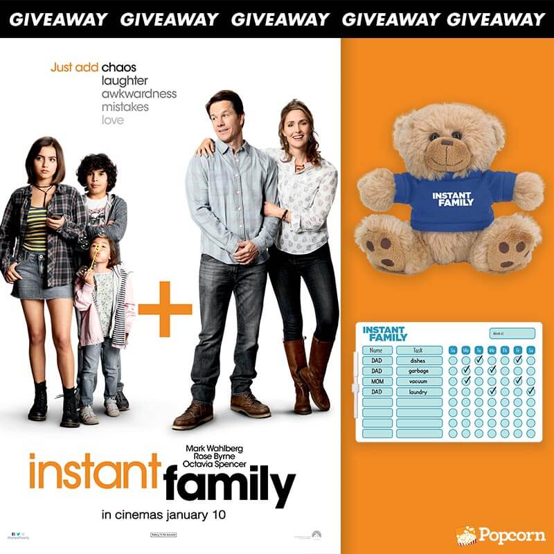 Win Premiere Tickets & Collectibles To Heartwarming Comedy 'Instant Family'