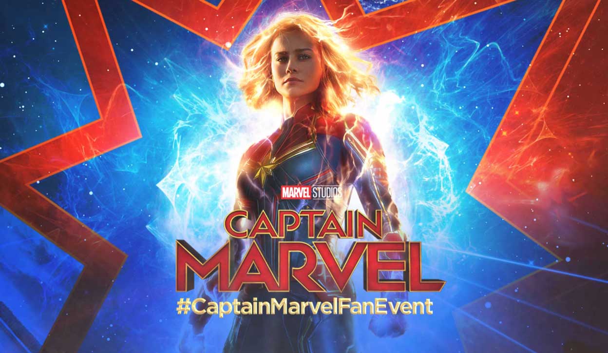 'Captain Marvel' Is Flying To Singapore; Here's How You Can Meet Marvel's Newest Hero!