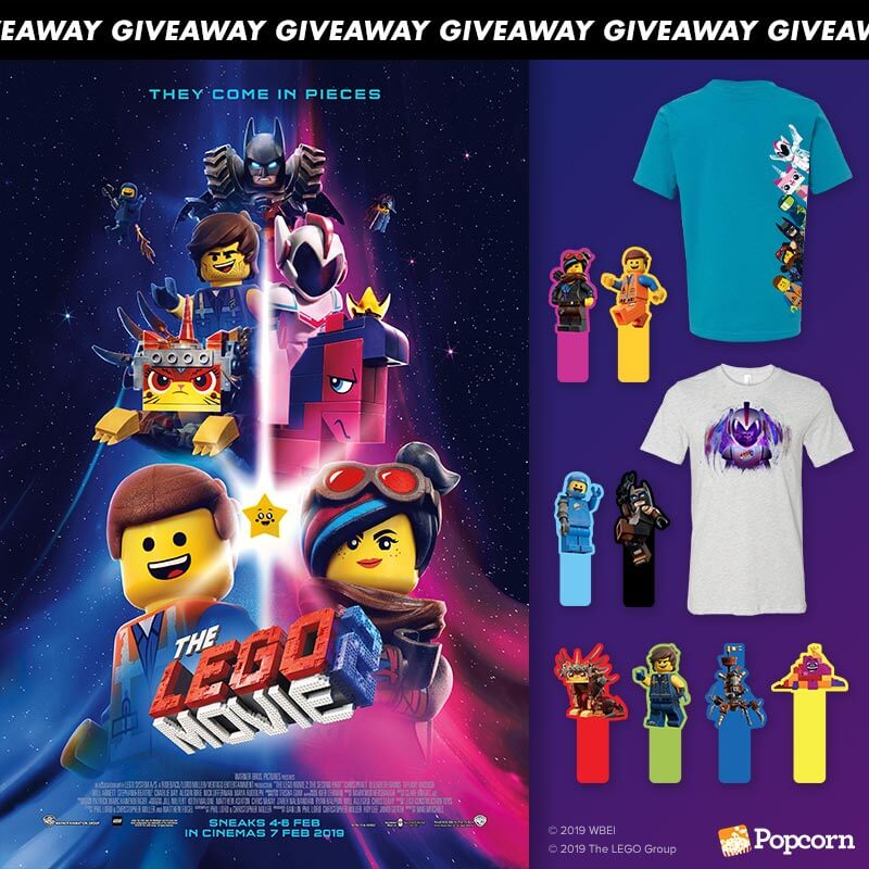 Win Limited Edition Premiums from 'The LEGO Movie 2'