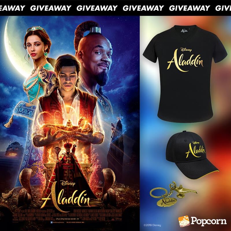 Win Limited Edition Disney's Aladdin Movie Premiums