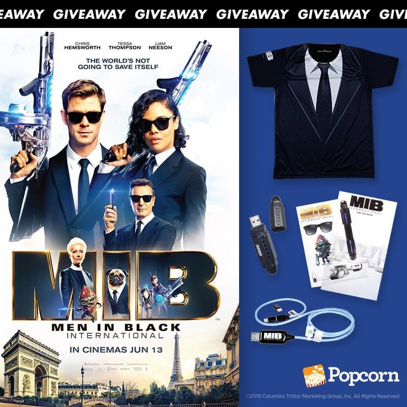 Win Exclusive Limited Edition 'Men In Black: International' Movie Premiums