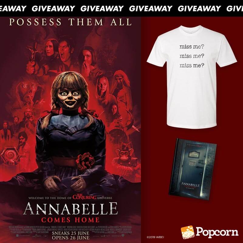 Win Limited Edition 'Annabelle Comes Home' Movie Premiums