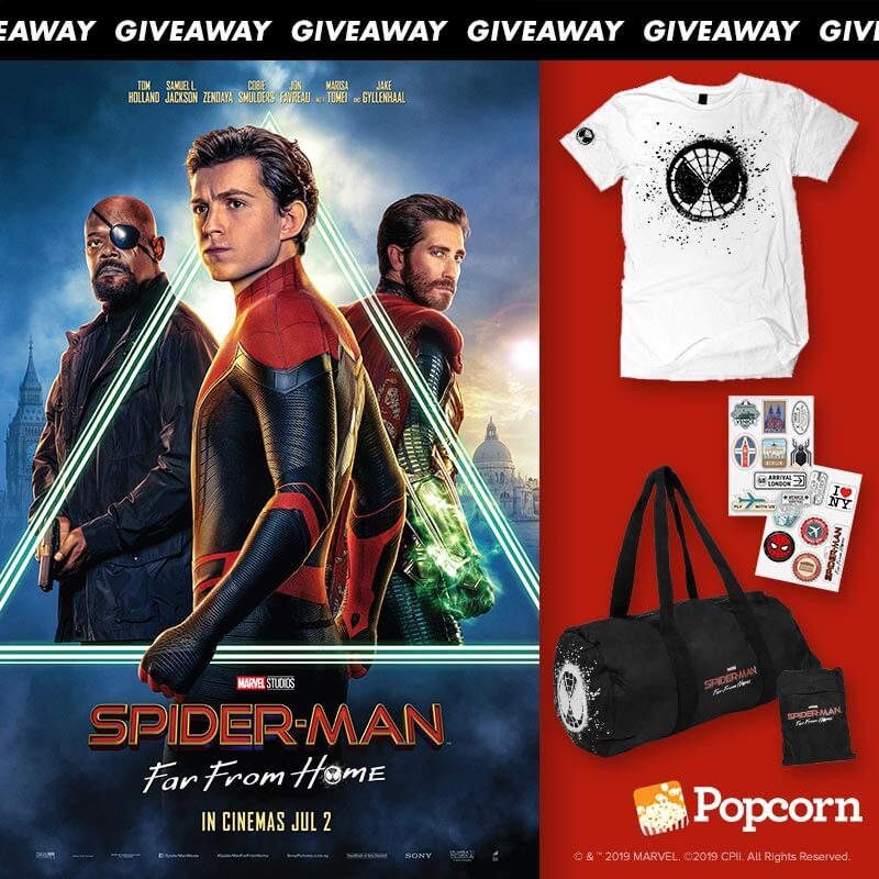 Win Exclusive Limited Edition 'Spider-Man: Far From Home' Movie Premiums