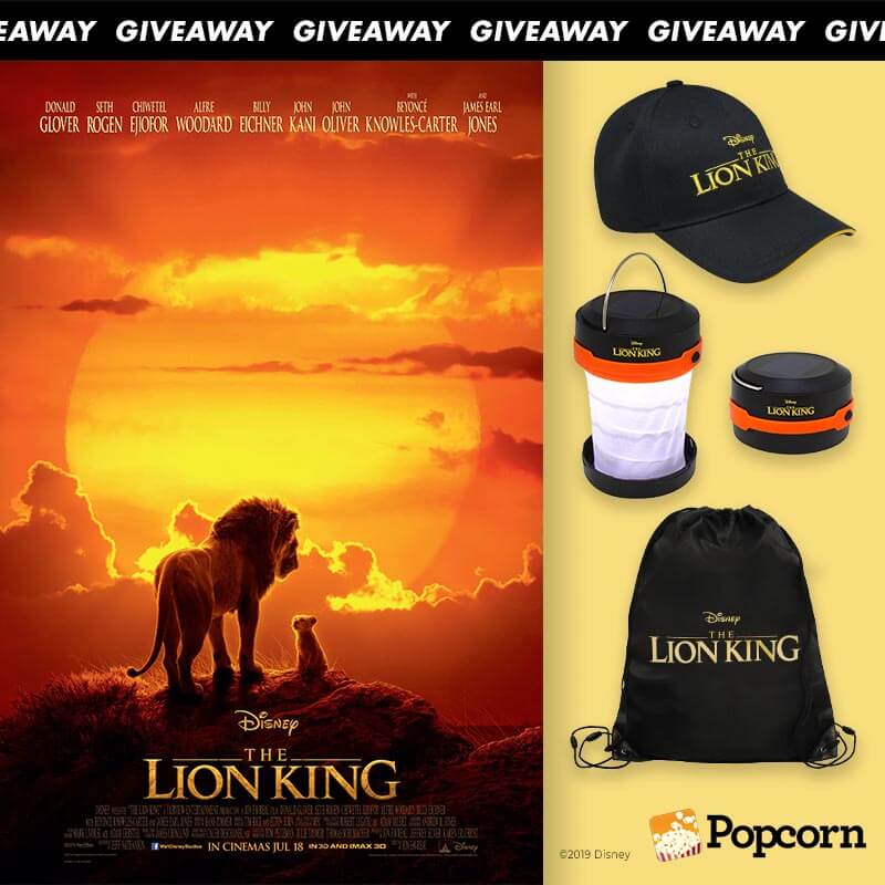 Win Limited Edition Disney's 'The Lion King' Movie Premiums