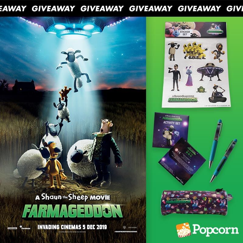 Win Limited Edition 'A Shaun The Sheep Movie: Farmegeddon' Movie Premiums