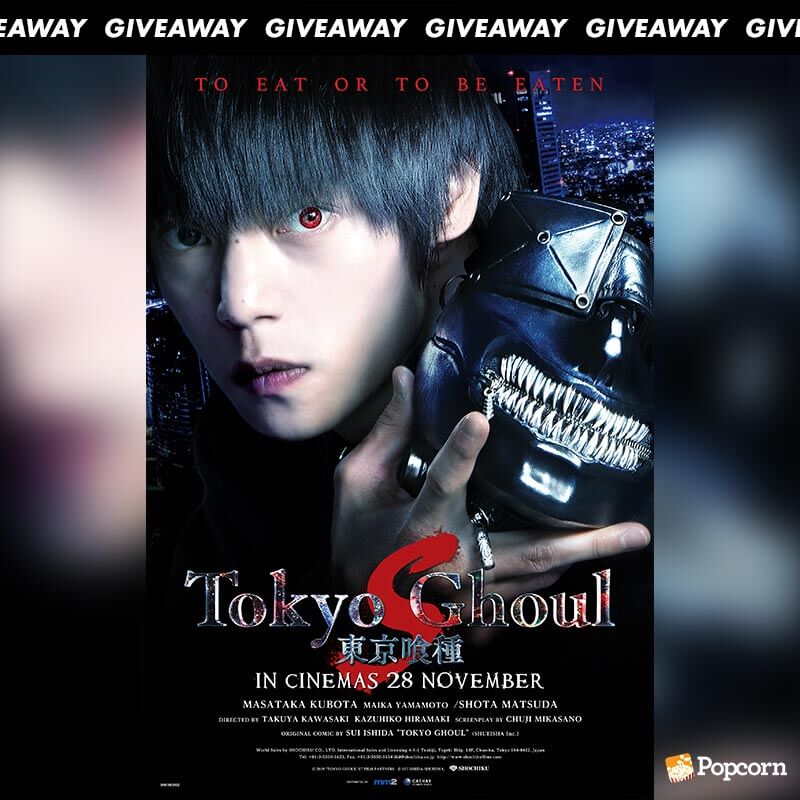 Win Complimentary Passes To Japanese Live-Action Film 'Tokyo Ghoul S'