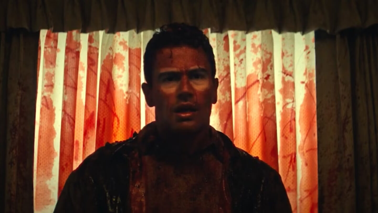 Theo James Has A Bloody Weird Time In The Teaser For Osgood Perkins’ Stephen King Adaptation The Monkey