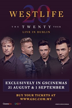 Westlife: The Twenty Tour Live From Croke Park Movie Poster