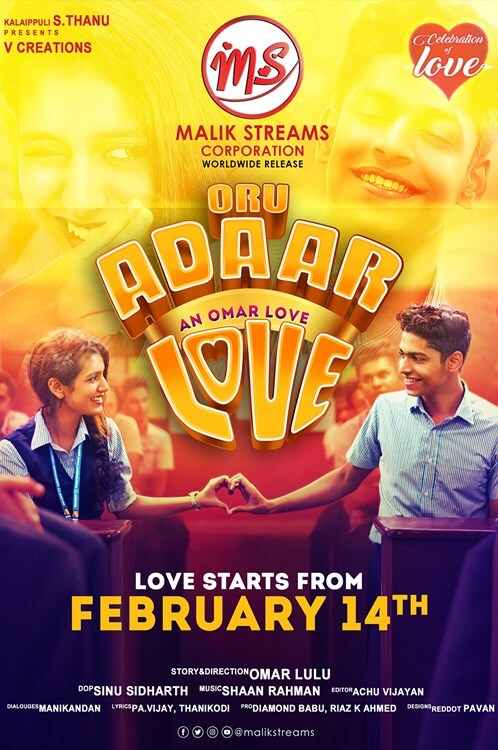 Oru adaar online love full movie