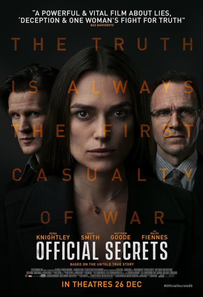 Official Secrets Movie Poster