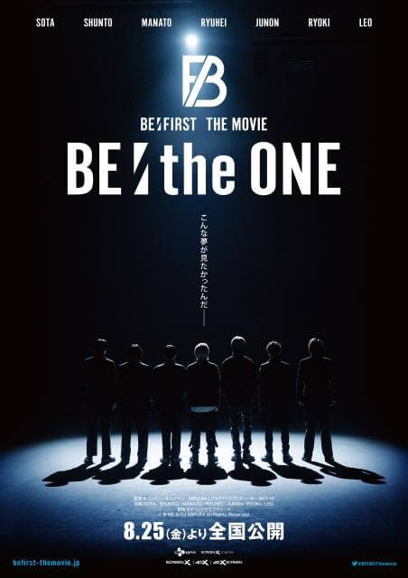 BE:FIRST The Movie: BE: the ONE Movie Poster