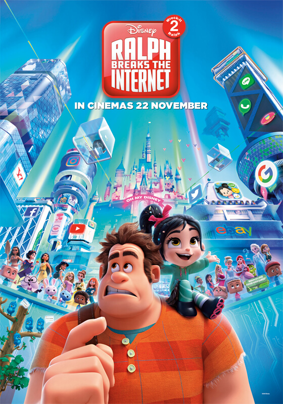 Ralph Breaks The Internet Wreck It Ralph 2 2018 Showtimes