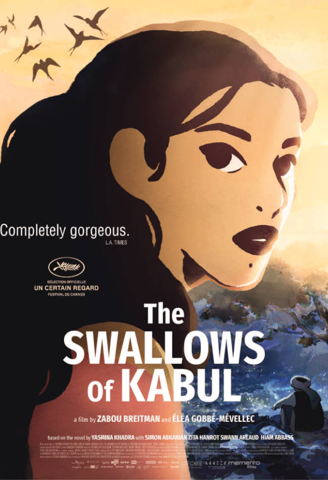 The Swallows Of Kabul Movie Poster