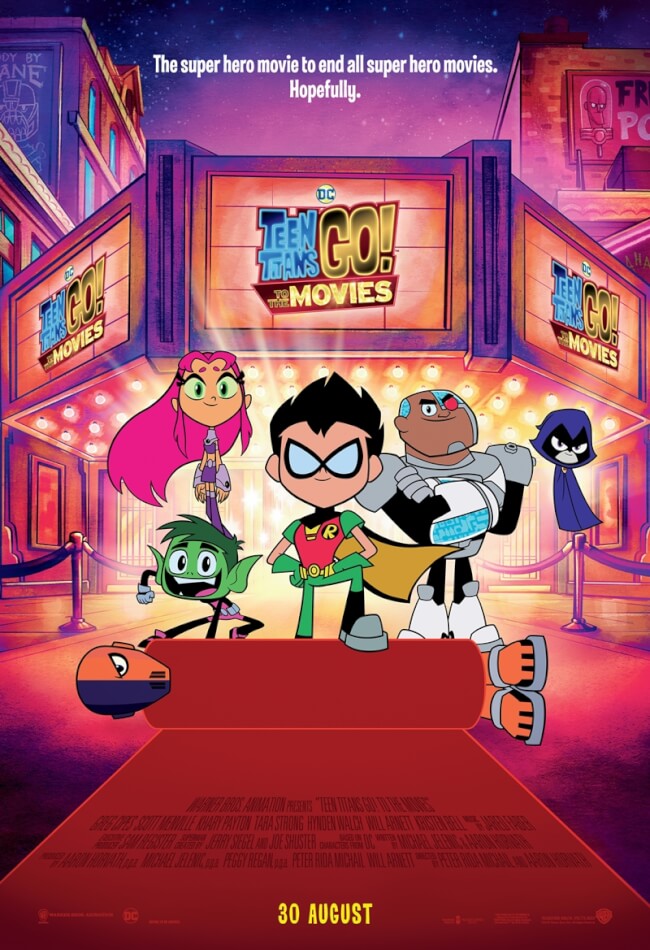 Teen Titans Go! To The Movies Movie Poster
