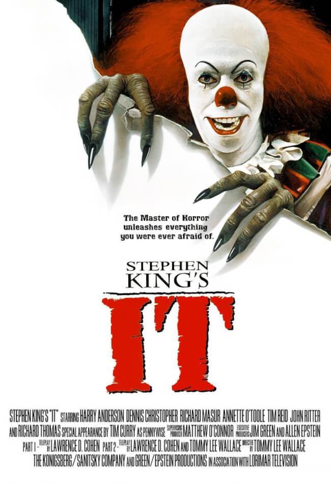 IT (1990 Miniseries)  Movie Poster