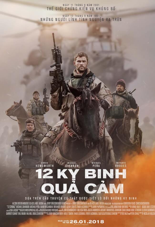 12 STRONG Movie Poster