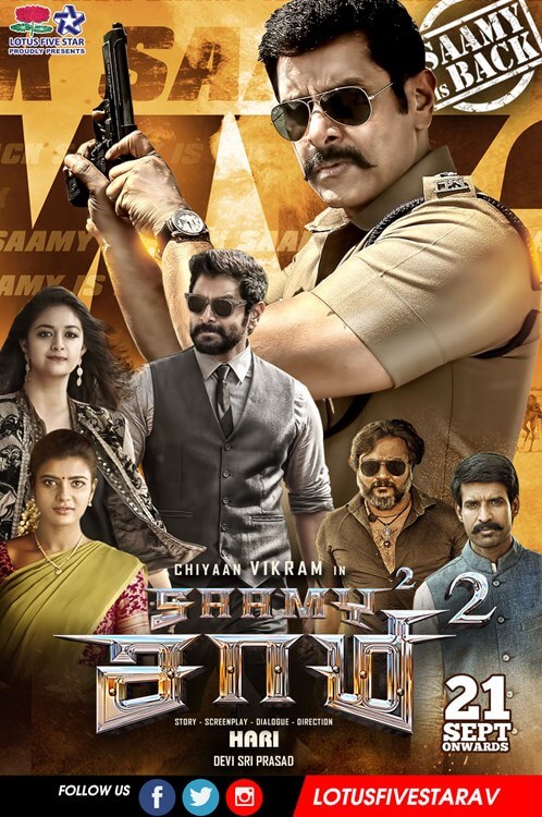 Saamy 2 2018 Showtimes Tickets Reviews Popcorn Malaysia