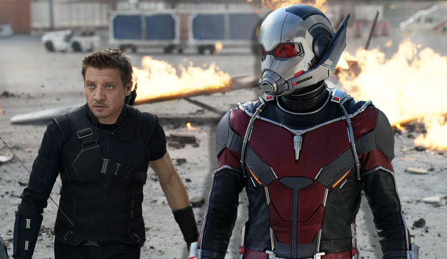 Avengers: Infinity War - Ant Man and Hawkeye