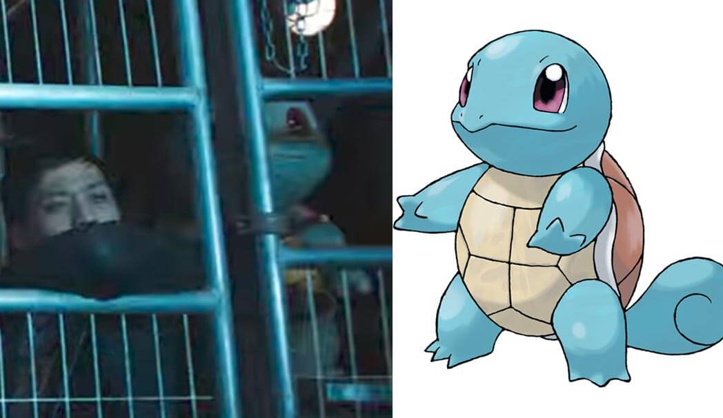 Detective Pikachu Squirtle