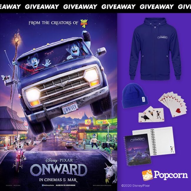 Win Limited Edition Disney and Pixar's Onward Movie Premiums