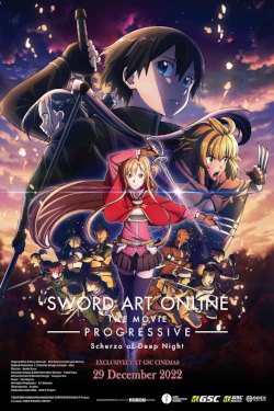 Sword Art Online The Movie -Progressive- Scherzo Of Deep Night Movie Poster