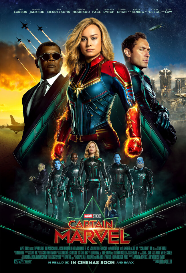 Captain Marvel 2019 Showtimes Tickets Reviews Popcorn