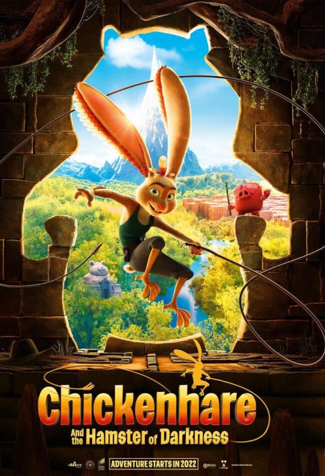 Chickenhare And The Hamster Of Darkness Movie Poster