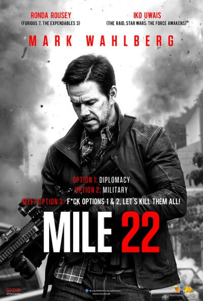 Mile 22 Movie Poster